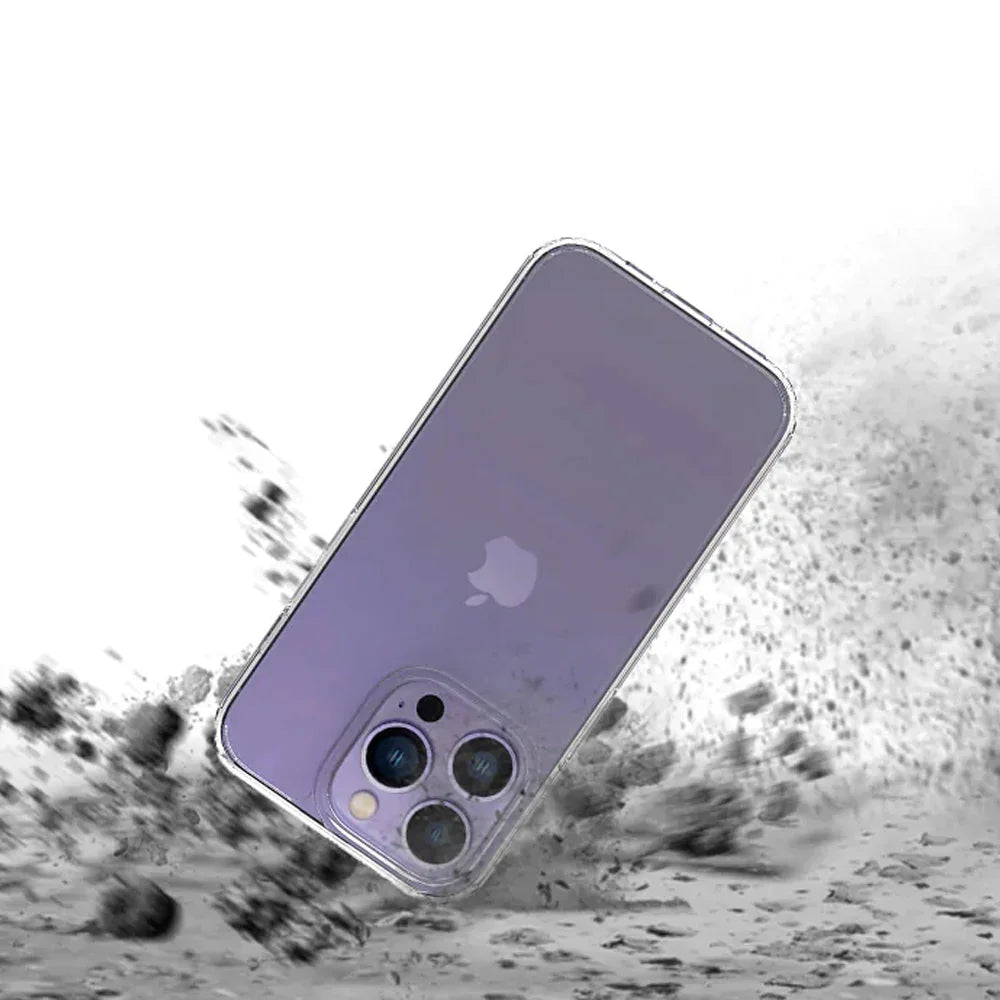 Armor-X AHN Shockproof Protective Case For iPhone 14 Pro - Clear - Tashqila Armor-X AHN Shockproof Protective Case For iPhone 14 Pro - Clear - Tashqila